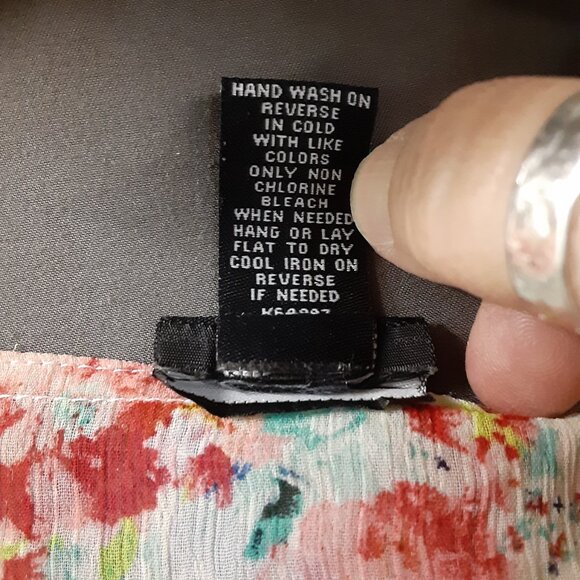 Rue 21 Juniors Mini Dress Size Large, Floral, Sleeveless Pullover, Lined, Spring - Picture 4 of 8